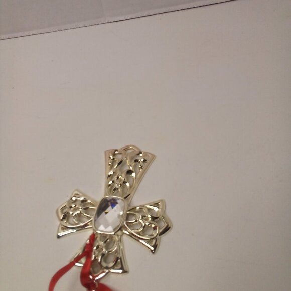 Lenox Cross Ornament Christmas Holiday 4.5" - Picture 6 of 11